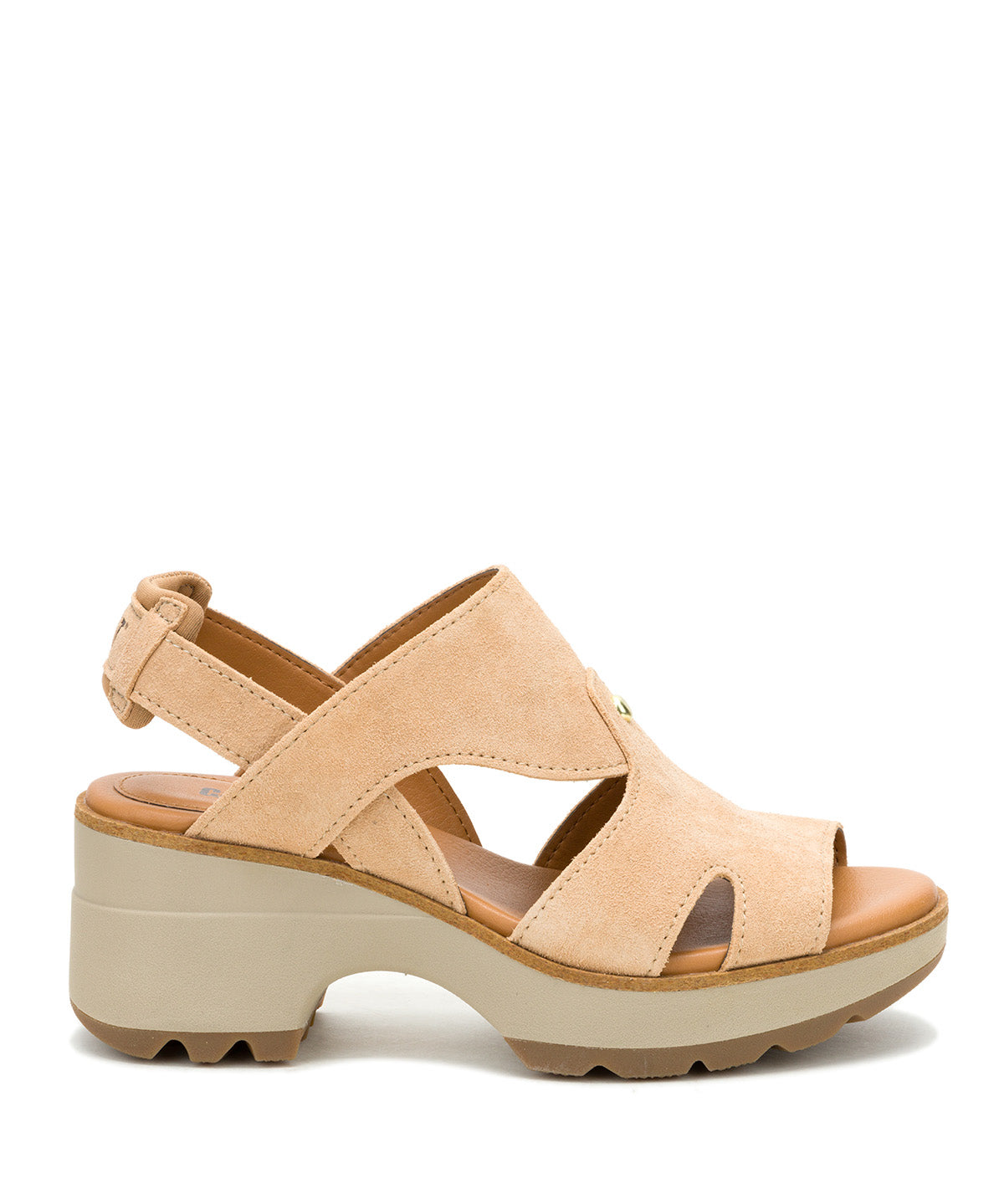 Sandalia Mujer CAT Carina Beige
