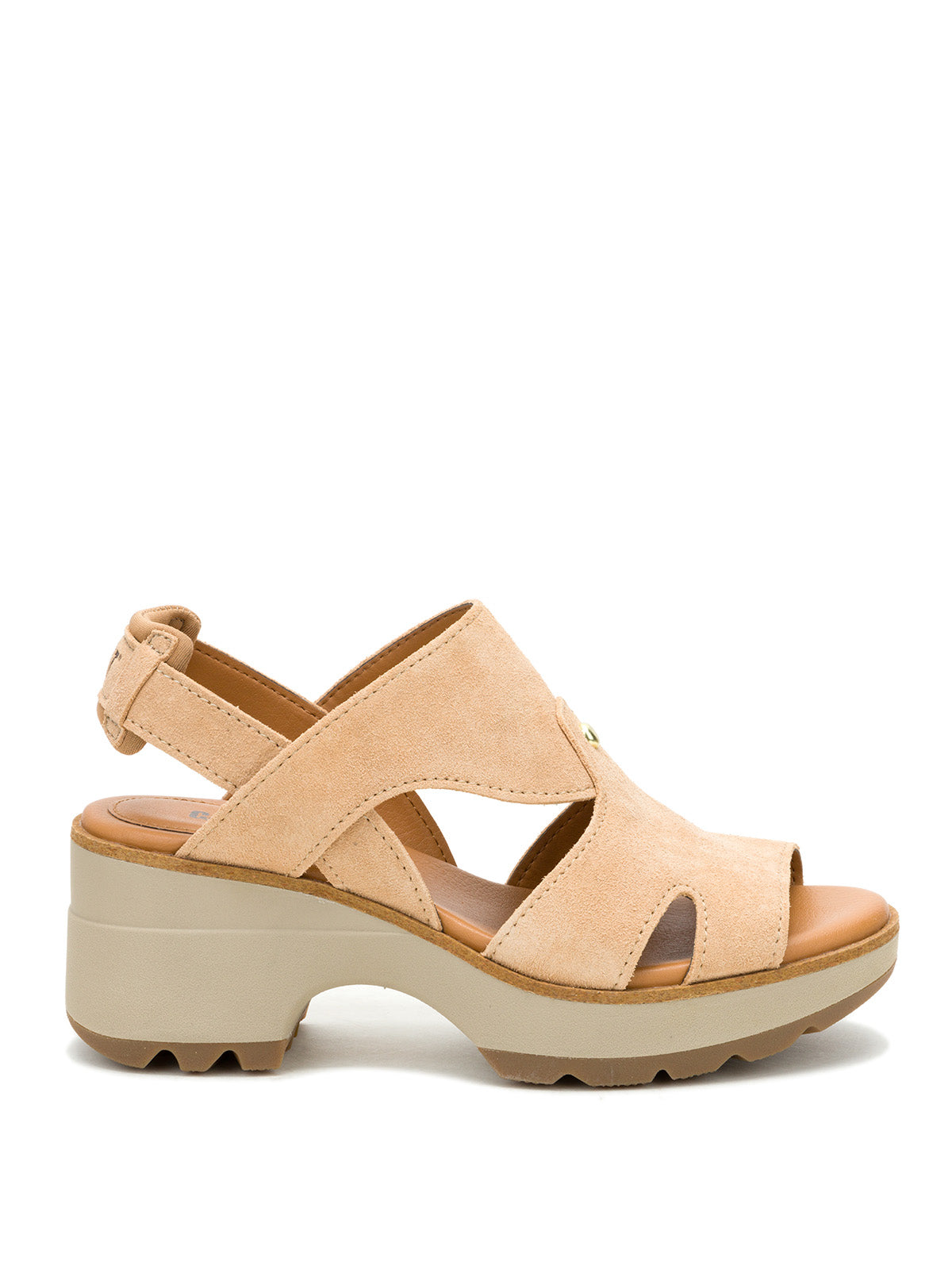Sandalia Mujer CAT Carina Beige