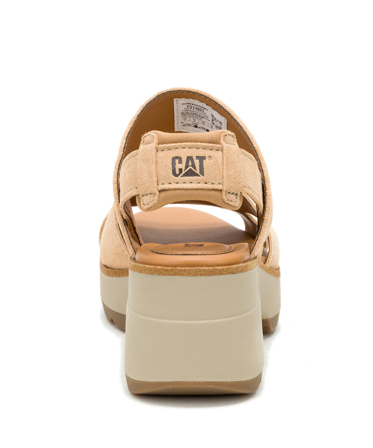 Sandalia Mujer CAT Carina Beige