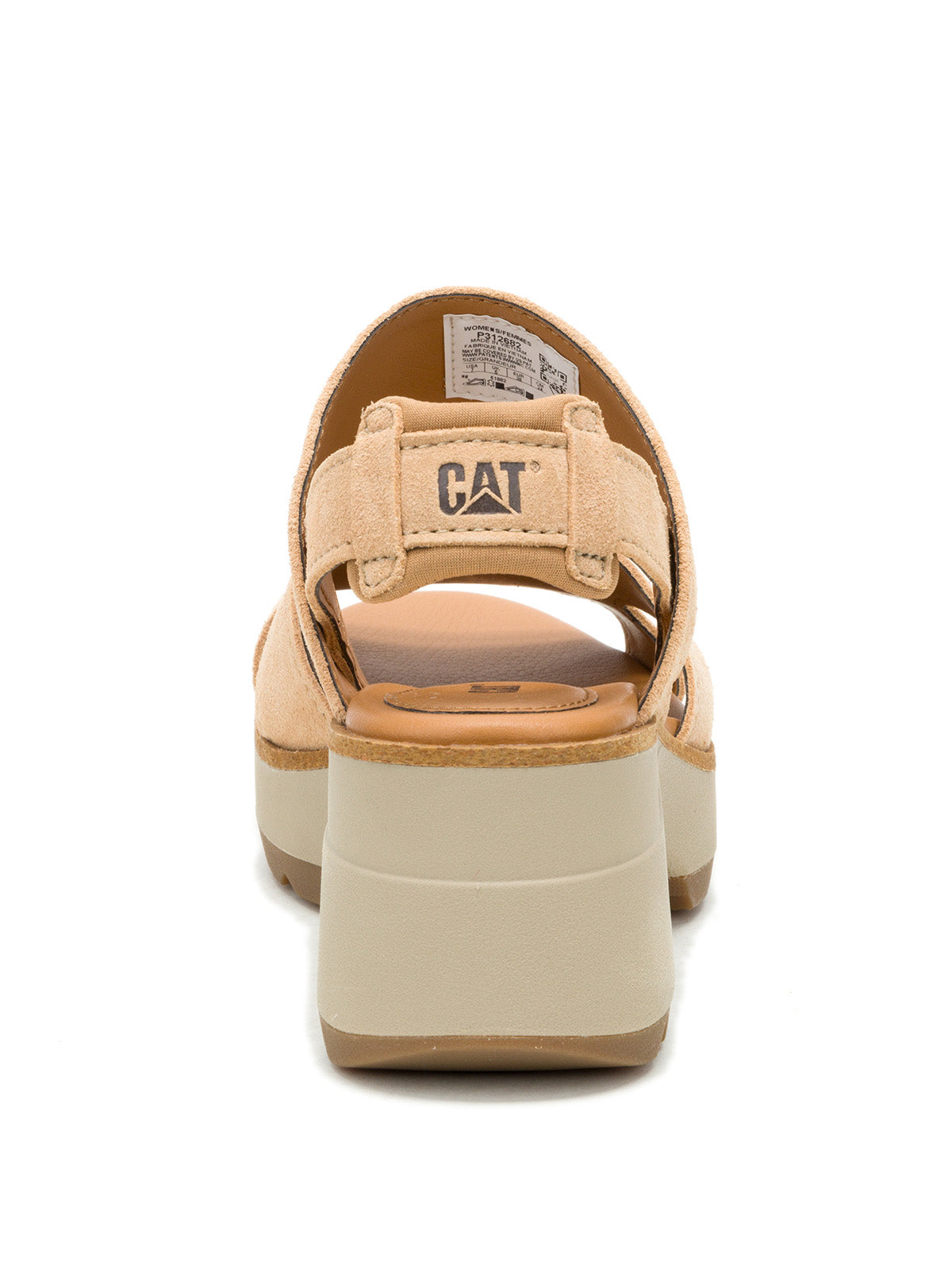 Sandalia Mujer CAT Carina Beige