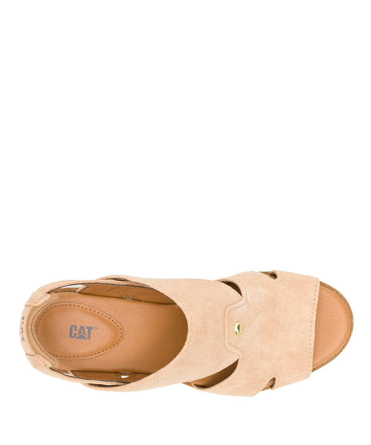 Sandalia Mujer CAT Carina Beige