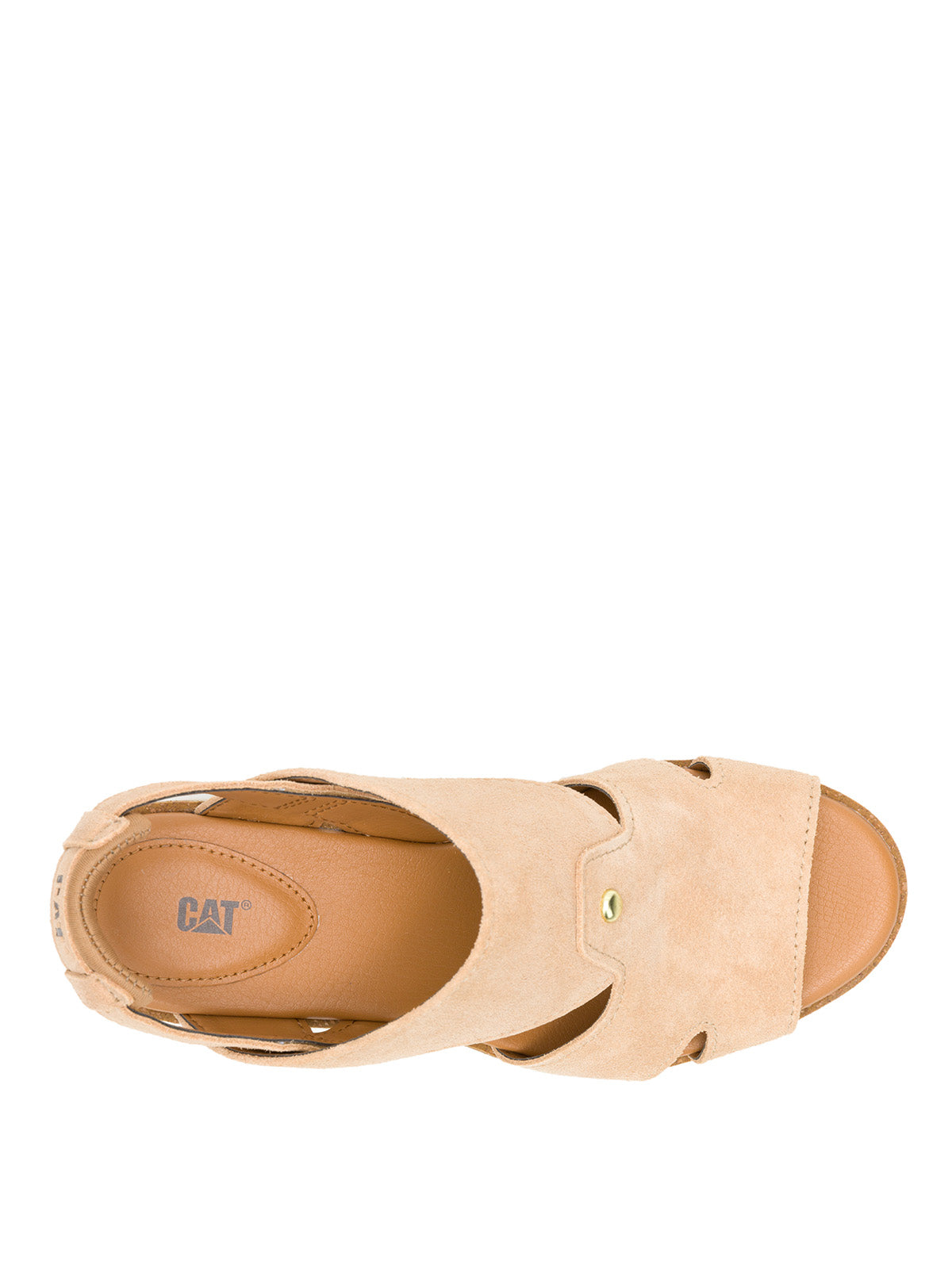 Sandalia Mujer CAT Carina Beige