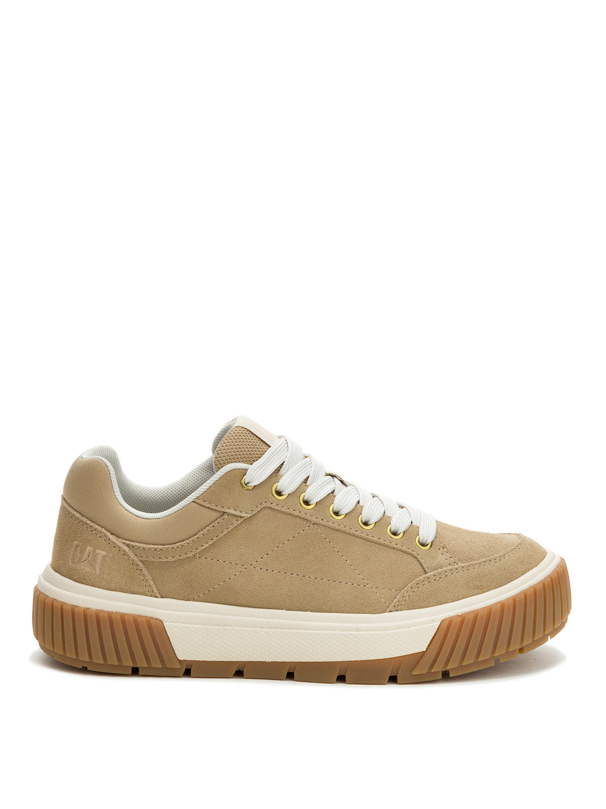 Zapatilla Mujer CAT Amp Sport Beige