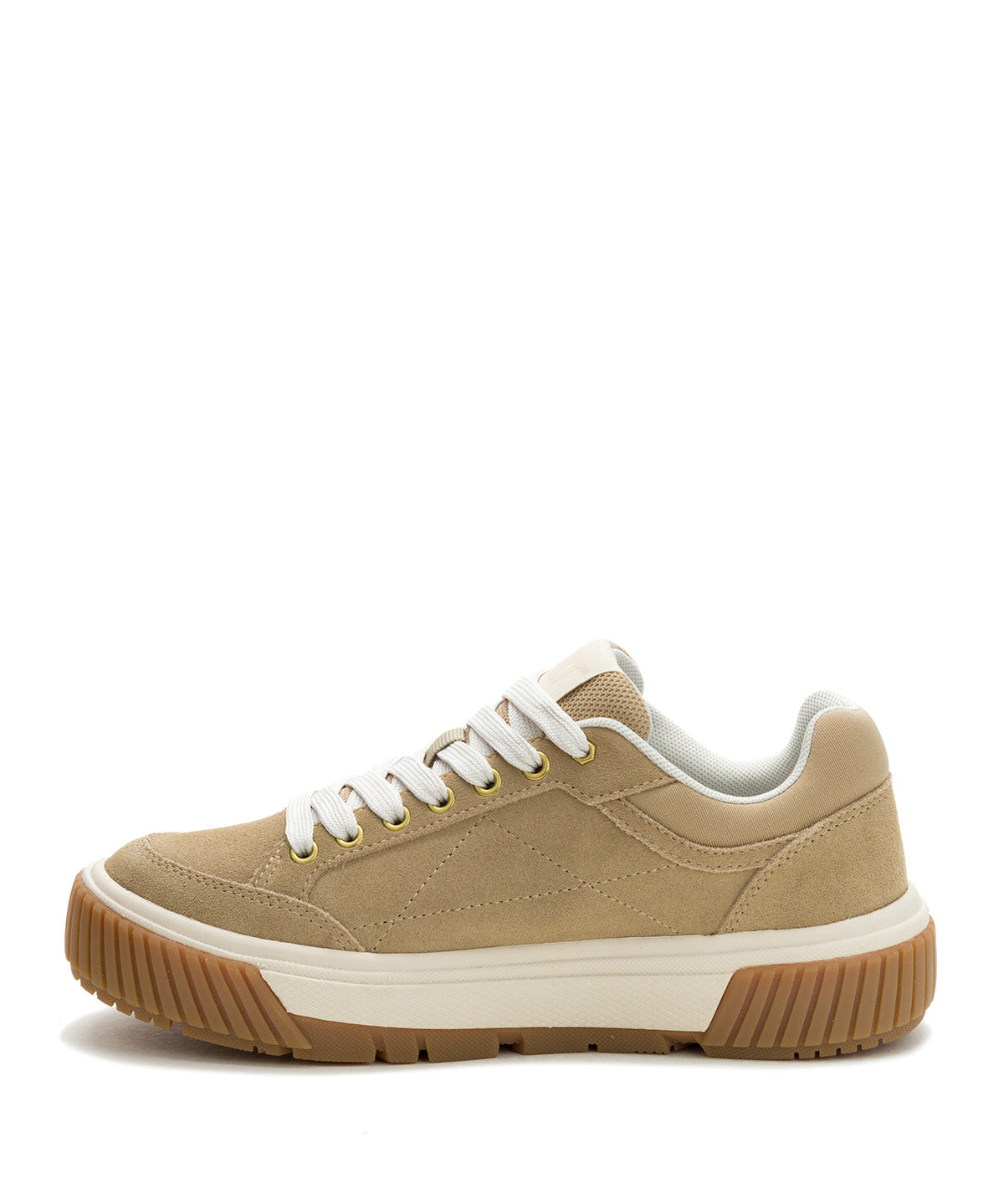 Zapatilla Mujer CAT Amp Sport Beige