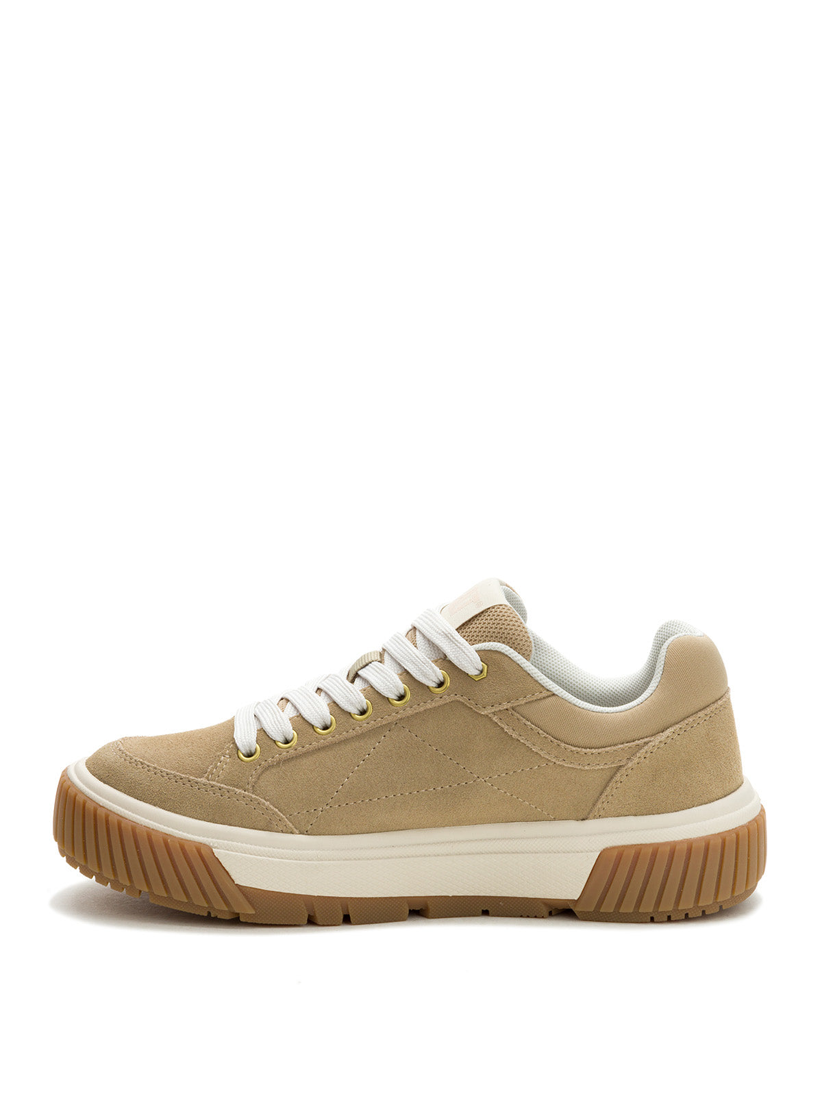 Zapatilla Mujer CAT Amp Sport Beige