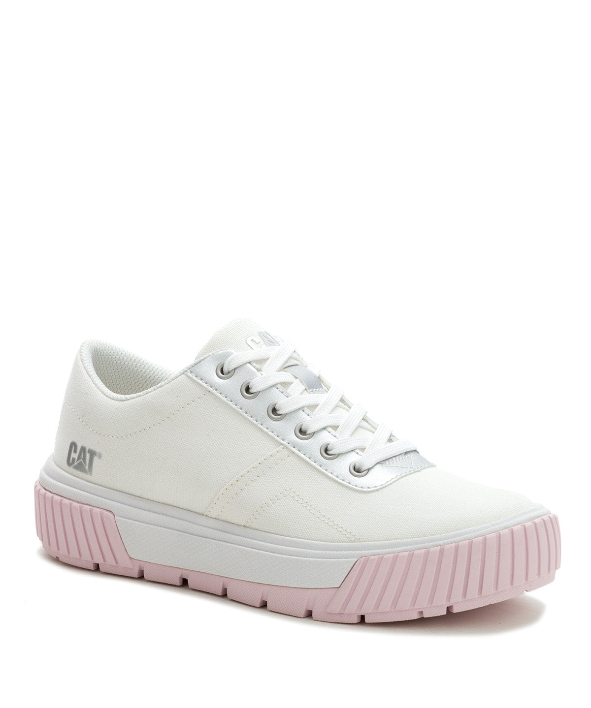 Zapatilla Mujer CAT Amp Canvas Blanco