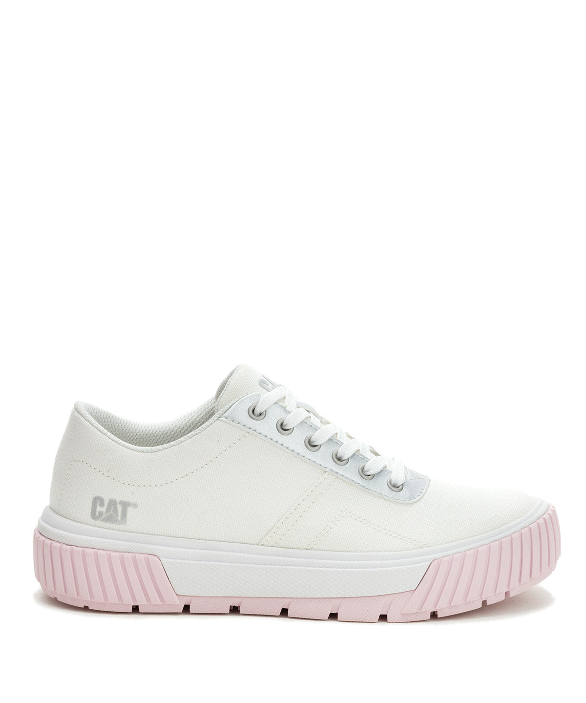 Zapatilla Mujer CAT Amp Canvas Blanco