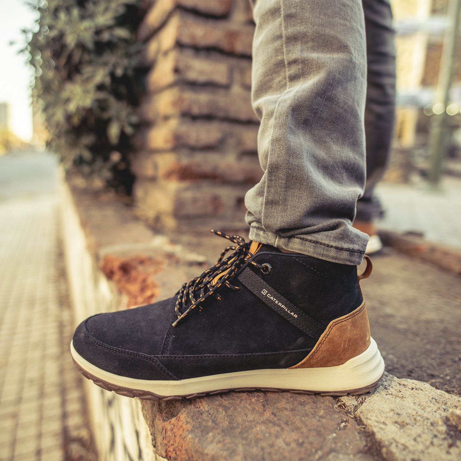 Botín Hombre Quest Mid Cat