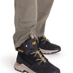 Zapatilla Con Caña Colorado Sneaker Hombre Negra Cat