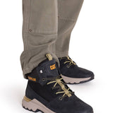 Zapatilla Con Caña Colorado Sneaker Hombre Negra Cat