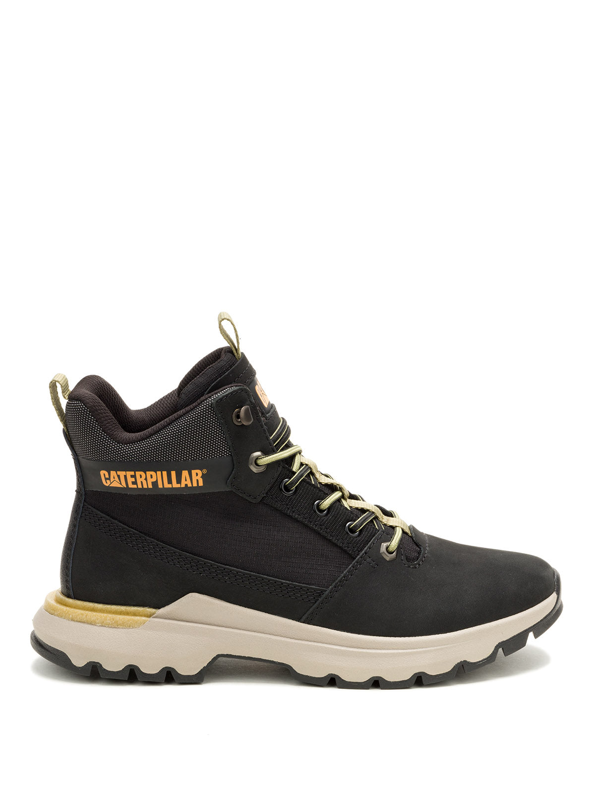 Zapatilla Con Caña Colorado Sneaker Hombre Negra Cat