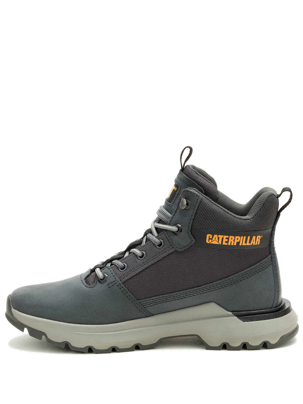 Zapatila Con Caña Hombre Colorado Sneaker Gris CAT