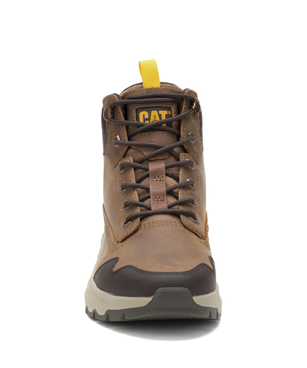 Zapatilla Con Caña Gamuza Hombre Colorado Sneaker Wp Café Cat