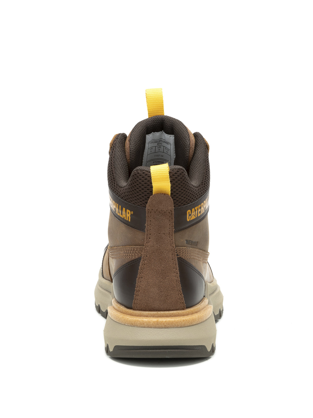 Zapatilla Con Caña Gamuza Hombre Colorado Sneaker Wp Café Cat