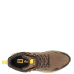 Zapatilla Con Caña Gamuza Hombre Colorado Sneaker Wp Café Cat