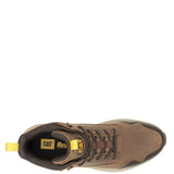 Zapatilla Con Caña Gamuza Hombre Colorado Sneaker Wp Café Cat
