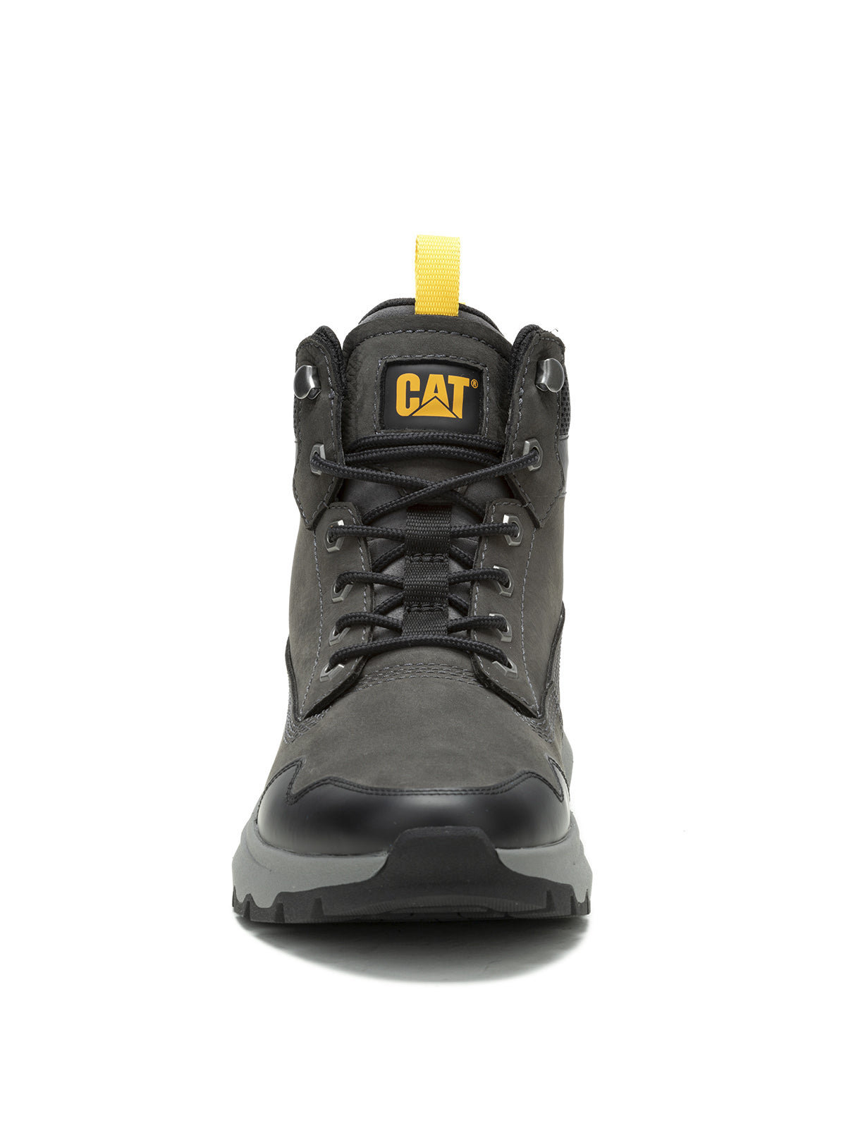 Zapatilla Con Caña Gamuza Hombre Colorado Sneaker Wp Gris Cat