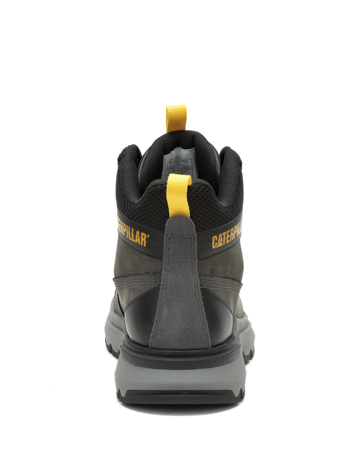 Zapatilla Con Caña Gamuza Hombre Colorado Sneaker Wp Gris Cat