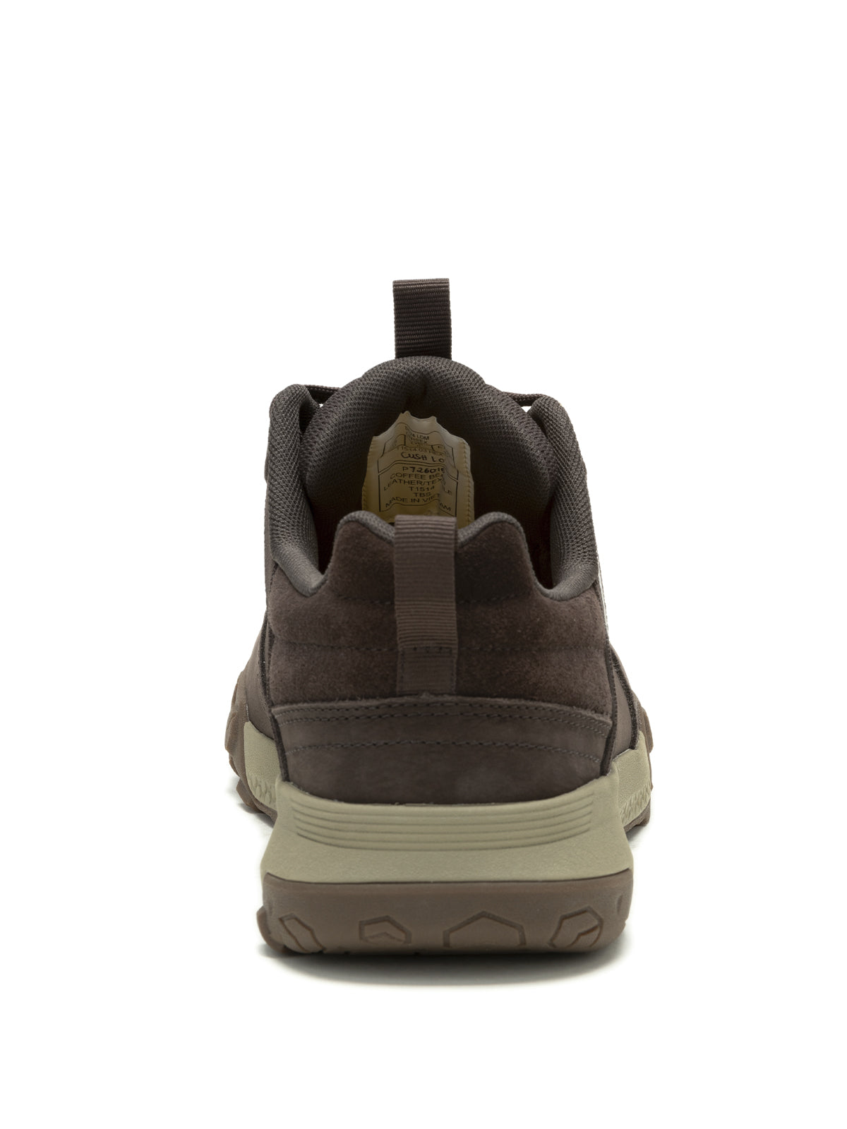 Zapatilla Cuero Hombre Hex Ready Lo Café Cat