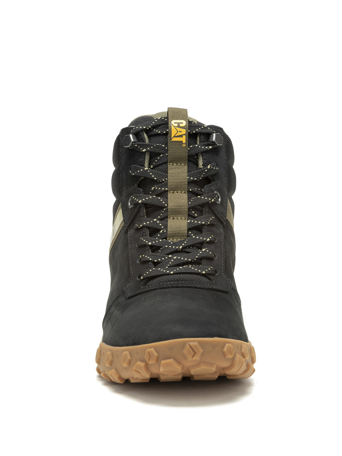 Zapatilla Con Caña Casual Hombre Hex Ready Mid Negro Cat