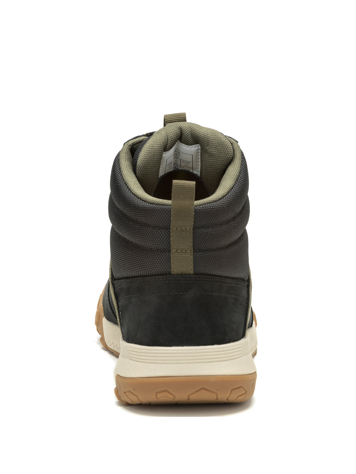 Zapatilla Con Caña Casual Hombre Hex Ready Mid Negro Cat