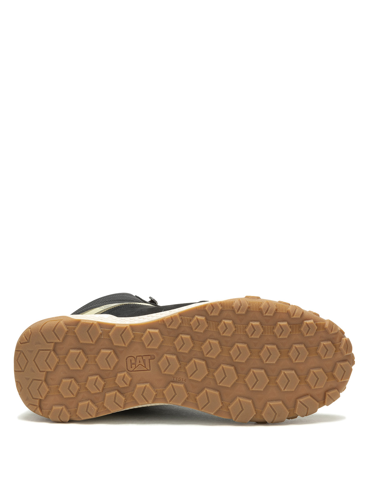 Zapatilla Con Caña Casual Hombre Hex Ready Mid Negro Cat