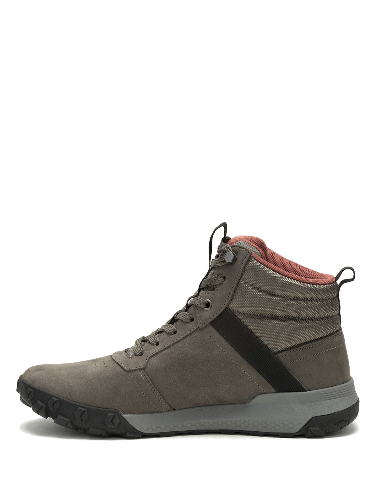 Zapatilla Con Caña Casual Hombre Hex Ready Mid Gris Cat