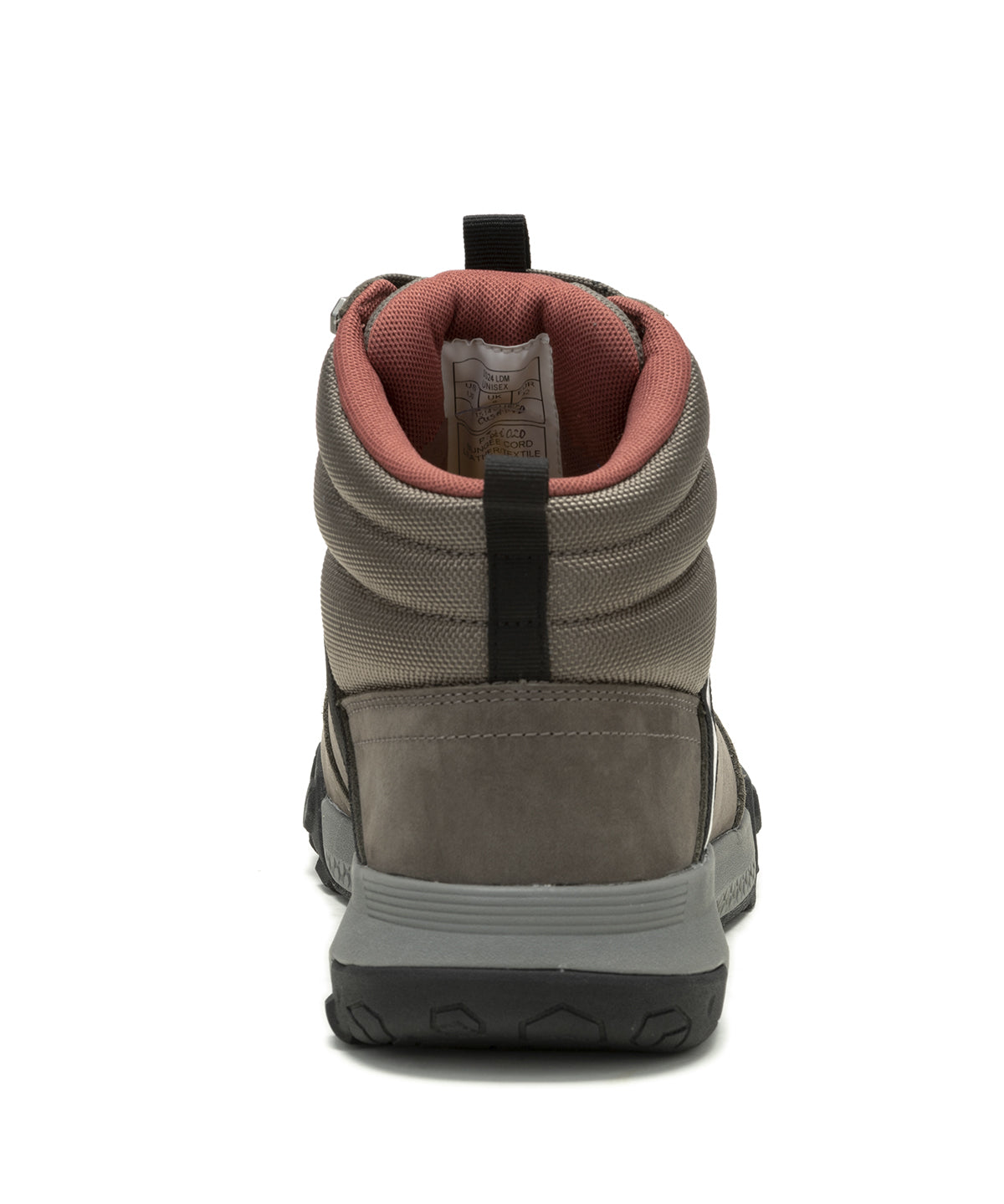 Zapatilla Con Caña Casual Hombre Hex Ready Mid Gris Cat