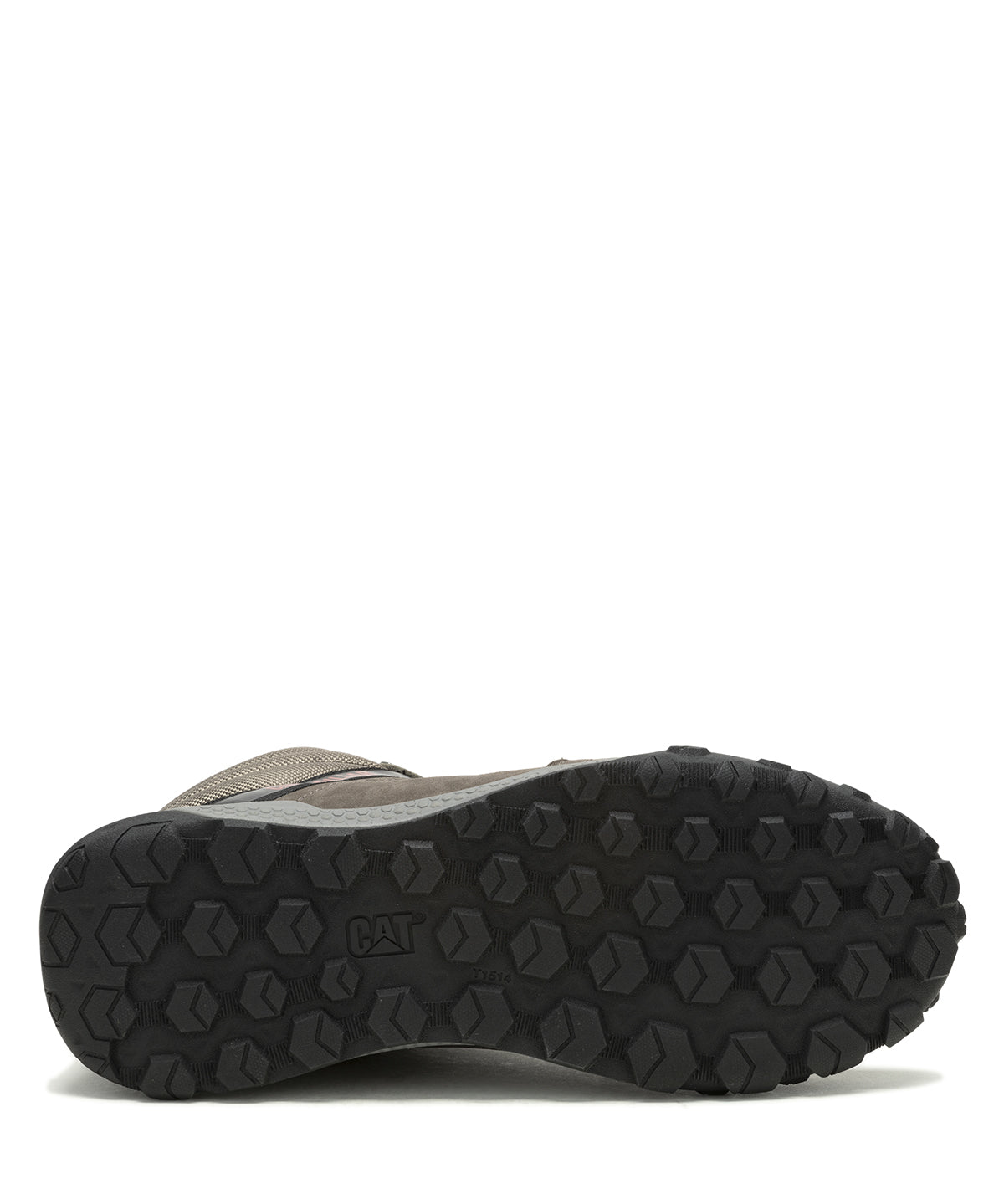 Zapatilla Con Caña Casual Hombre Hex Ready Mid Gris Cat