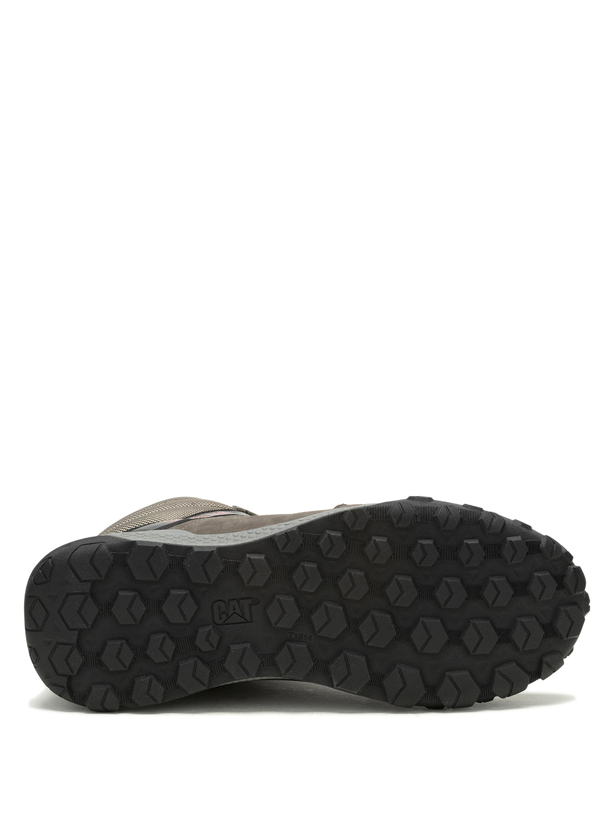 Zapatilla Con Caña Casual Hombre Hex Ready Mid Gris Cat