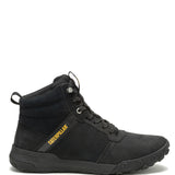 Zapatilla Con Caña Cuero Hombre Hex Ready Mid Negro Cat