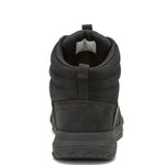 Zapatilla Con Caña Cuero Hombre Hex Ready Mid Negro Cat