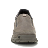 Zapatilla Cuero Hombre Threshold Slip On Gris Pardo Cat