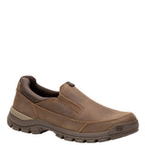 Zapatilla Cuero Hombre Threshold Slip On Café Oscuro Cat