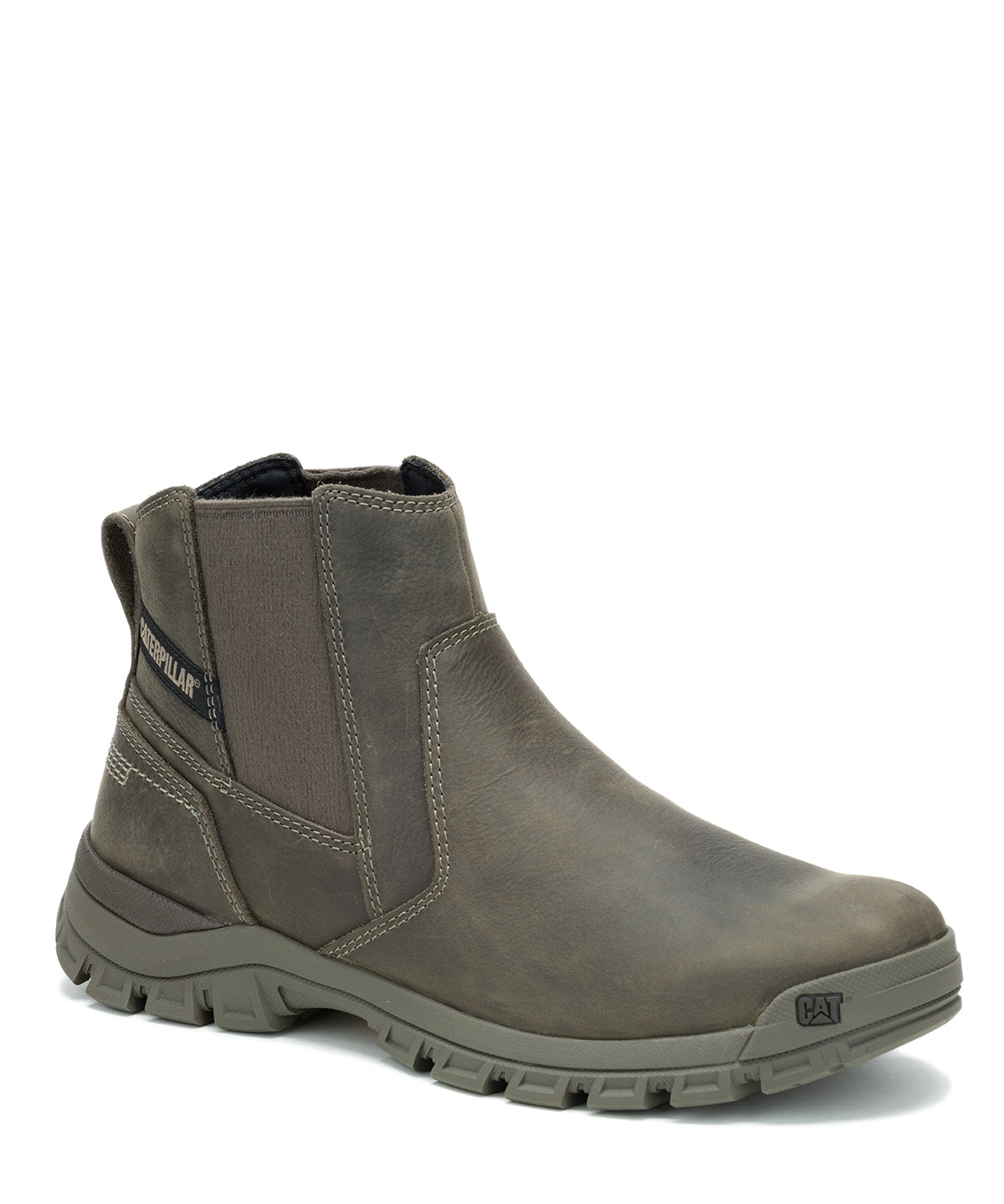 Botín Cuero Hombre Threshold Chelsea Café Cat