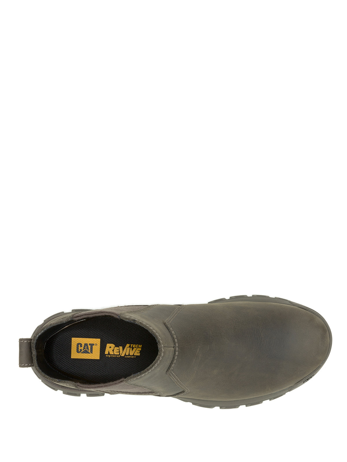 Botín Cuero Hombre Threshold Chelsea Café Cat