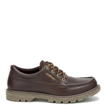 Zapato Cuero Hombre Colorado Moc Toe Low Café Cat