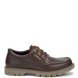 Zapato Cuero Hombre Colorado Moc Toe Low Café Cat