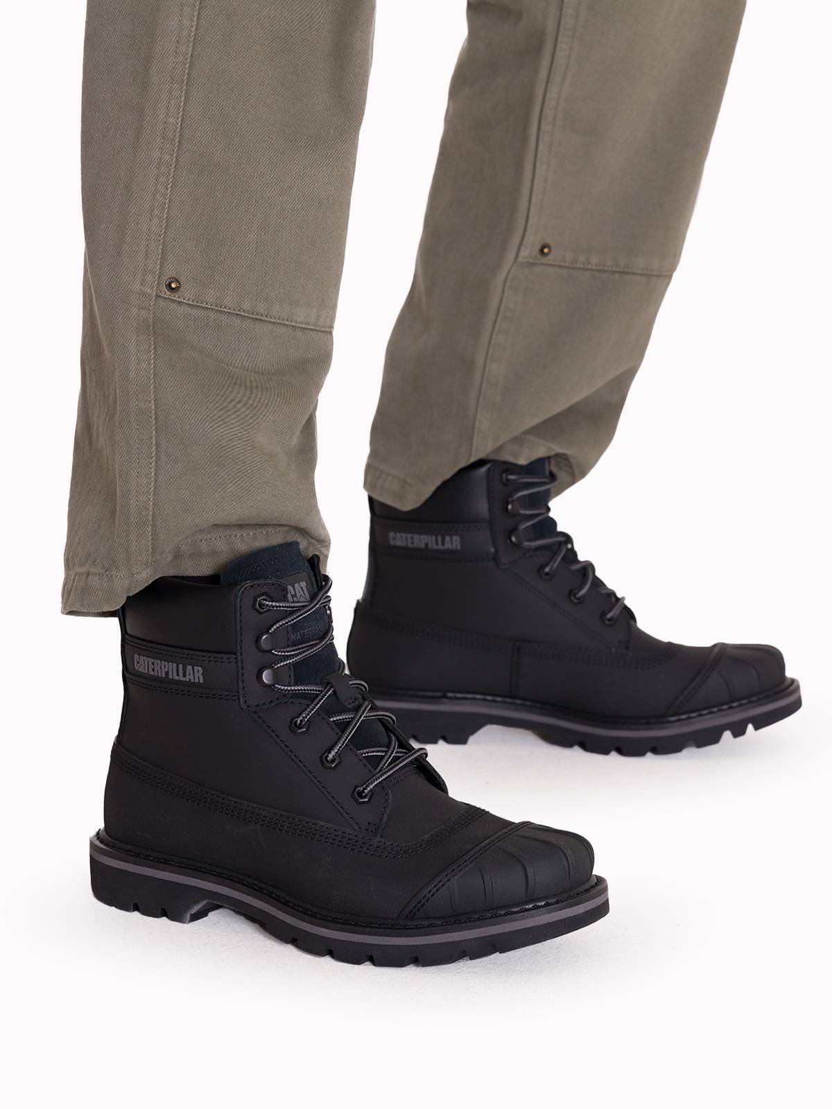 Botín Waterproof Colorado Galosh Hombre Negro Cat