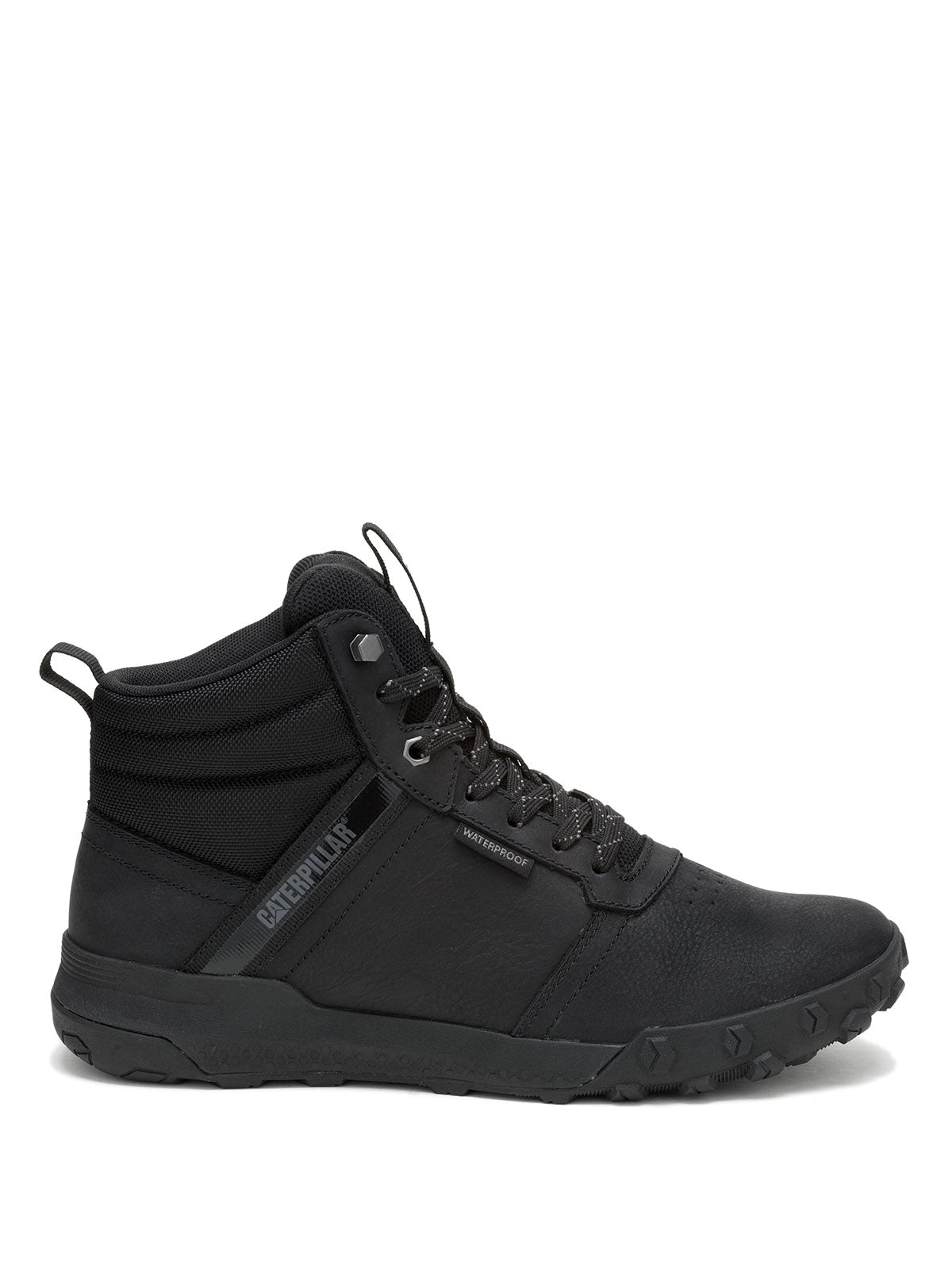 Botín Waterproof Hombre Hex Ready Mid Negro Cat