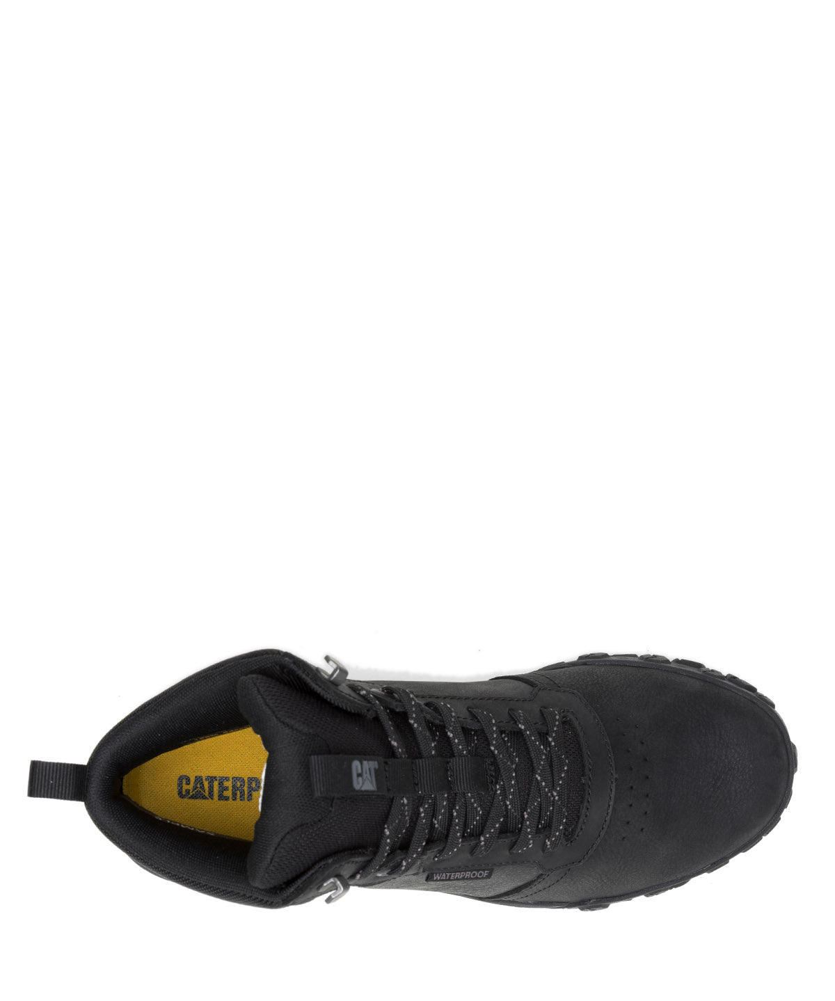 Botín Waterproof Hombre Hex Ready Mid Negro Cat