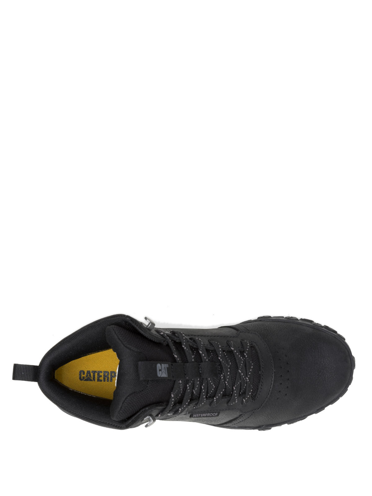 Botín Waterproof Hombre Hex Ready Mid Negro Cat