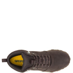 Botín Waterproof Hombre Hex Ready Mid Café Cat