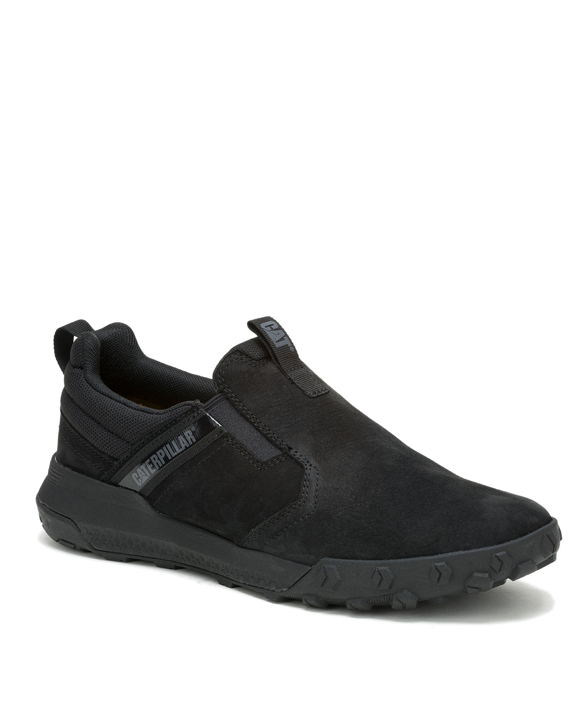 Slip On Cuero Hombre Hex Ready Negro Cat