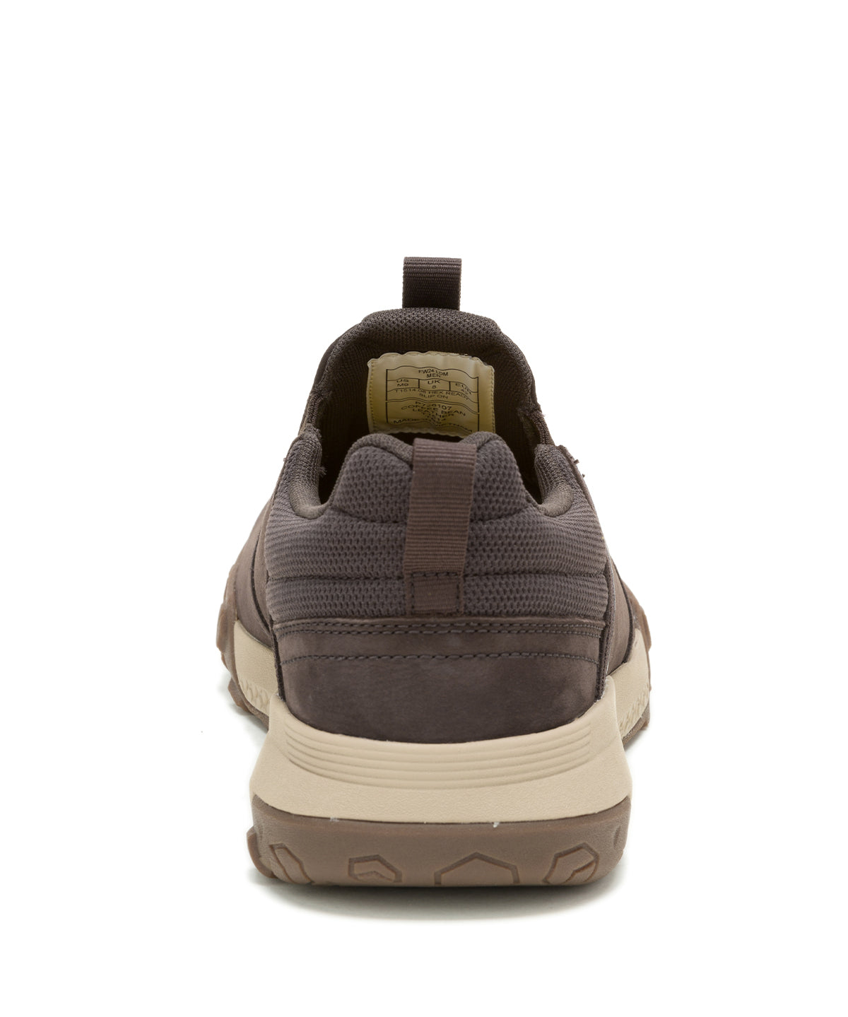 Slip On Cuero Hombre Hex Ready Café Oscuro Cat