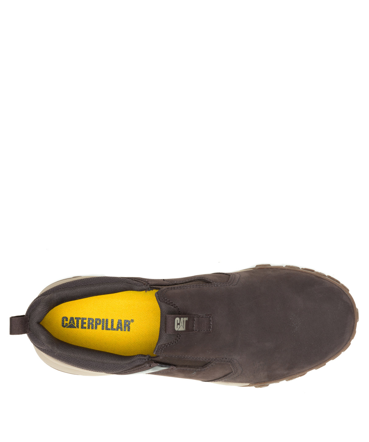 Slip On Cuero Hombre Hex Ready Café Oscuro Cat