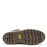 Botín Cuero Hombre Colorado Moc Toe Café Cat