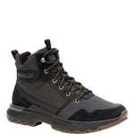 Zapatilla Con Caña Hombre Colorado Sneaker Canvas Negro Cat