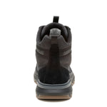 Zapatilla Con Caña Hombre Colorado Sneaker Canvas Negro Cat