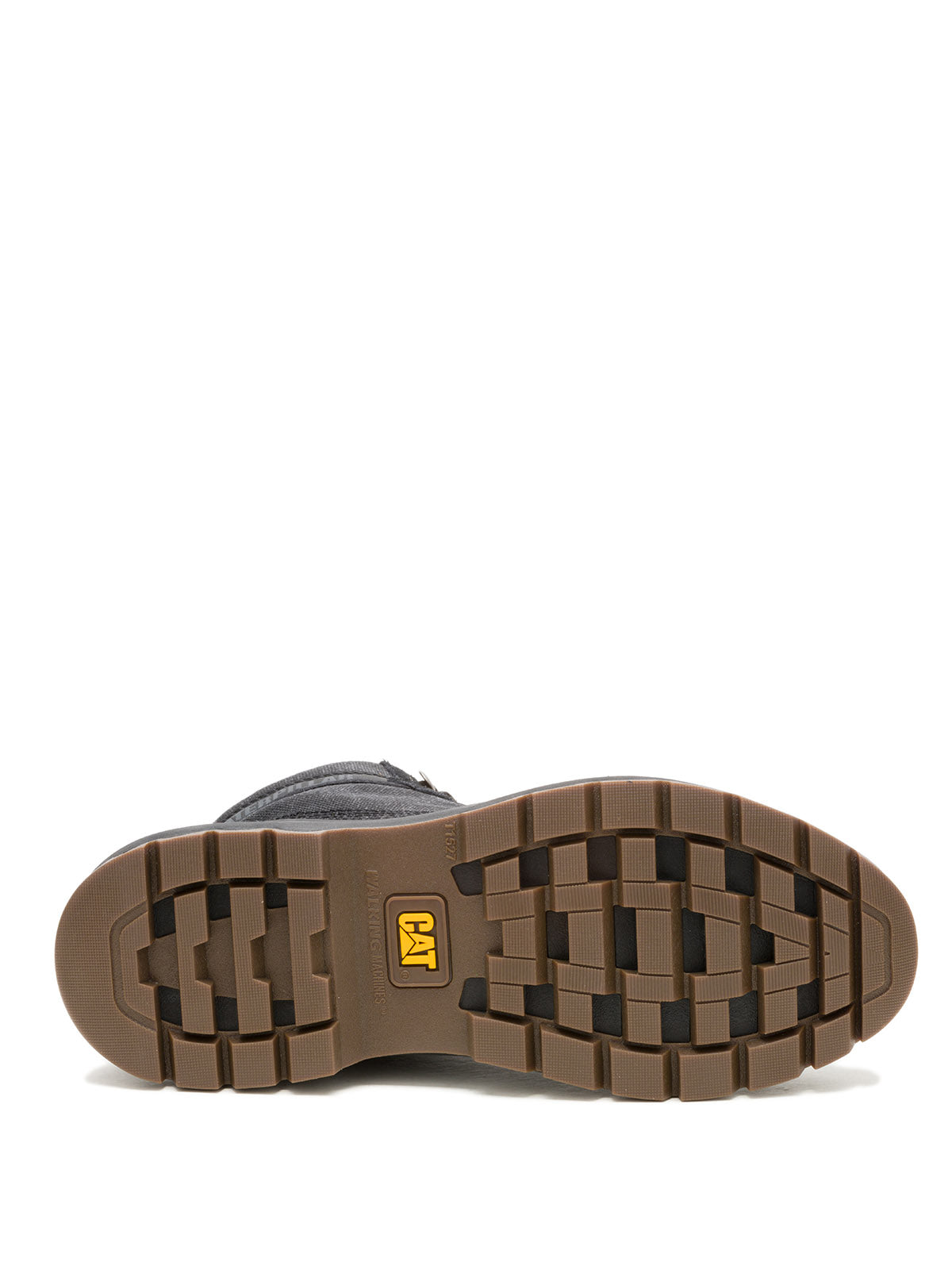 Zapatilla Con Caña Hombre Colorado Sneaker Canvas Negro Cat